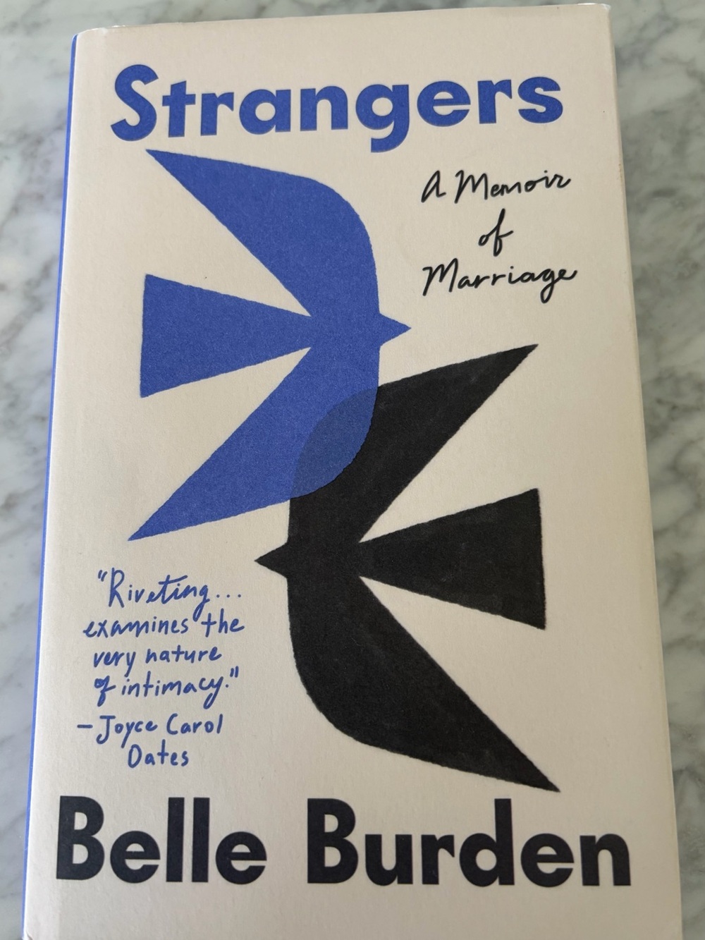 Strangers: A Memoir of Marriage by Belle Burden